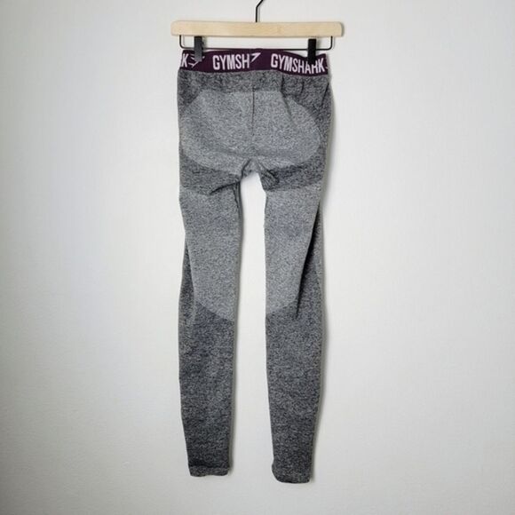Gymshark Gray and Purple Low-Rise Flex Leggings Size XS - Picture 5 of 8